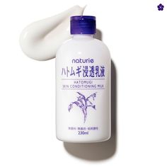 Brand New In Wrapping, Never Opened Naturie Hatomugi Skin Conditioning Milk Japanese Brand Emulsion 230 Ml Japanese Moisturizer, Mochi Skin, Hatomugi Skin Conditioner, Affordable Skin Care Routine, Affordable Skincare, Japanese Cosmetics, Skin Care Toner Products, Milk Color, Japanese Skincare