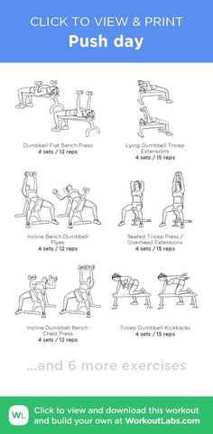 an exercise poster with instructions on how to use the bench