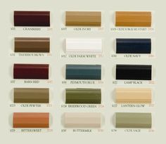 an image of different colors of leather