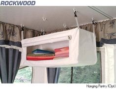 44 Cheap And Easy Ways To Organize Your RV/Camper Rangement Caravaning, Pantry Wardrobe, Astuces Camping-car, Caravan Storage, Kangoo Camper