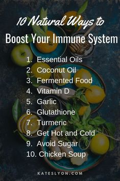 the 10 natural ways to booster your immune system with lemons, apples and other fruits