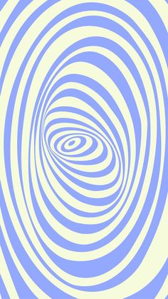 a blue and white swirl pattern with an optical illusion effect in the center, forming a spiral