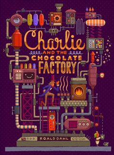 charlie and the chocolate factory by roaddahl o'toole on thread