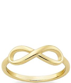 Gold Stackable Rings With Modern Twist In Infinity Shape, Gold Infinity Stackable Rings With A Modern Twist, Modern Twist Gold Infinity Stackable Rings, Gold Stackable Infinity Rings With A Modern Twist, Gold Infinity Ring With A Modern Twist, Modern Twist Gold Infinity Ring, Modern Gold Infinity Rings, Adjustable Infinity Ring For Formal Occasions, Yellow Gold Infinity Rings For Formal Occasions