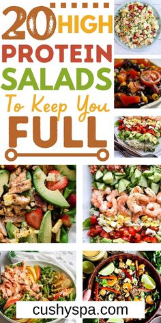 20 high protein salads to keep you full