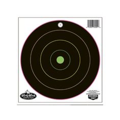 an image of a black and green target