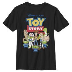 You've got a friend in this cool Pixar Toy Story graphic tee! Don't worry if there's a snake in your boot because Woody is here to save the day with awesome designs with Woody, Buzz Lightyear, Rex, Slinky Dog, Hamm, Jessie, and all your favorite Toy Story characters! First step to infinity and beyond; second step to out-of-this-world fashion with Toy Story-inspired styles! Size: medium. Color: black. Gender: male. Age Group: adult. Pattern: Fictitious Character. Material: Cotton. Toy Story Toys, Slinky Dog, Toy Story Characters, Woody Toy Story, Awesome Designs, Kids Pattern, Pixar Toys, Story Characters, Buzz Lightyear