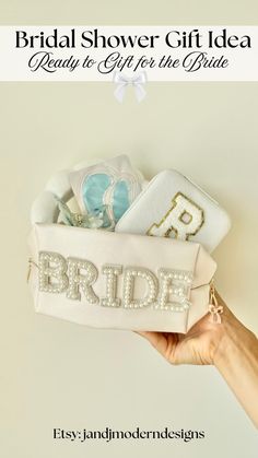 a bride's bridal shower gift idea