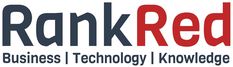 the logo for rank red, a business technology / knowledge firm that is headquartered in canada