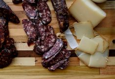 Venison Prosciutto Recipe — Elevated Wild Elephant Garlic, Prosciutto Recipe, Spanish Ham, Prosciutto Recipes, Autumn Olive, Cheese Wrap, Charcuterie Recipes, How To Make Sausage, Ground Meat