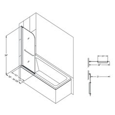 For exceptional bathroom solutions, DreamLine always has gorgeous tricks to show! DreamLine's SHEN-2634340-06 Shower Enclosure is one that will transform your bathroom into the sweet, personal retreat that you desire. This is a 34" x 34" enclosure enamored with a frameless design for a more spaceous, airy feel. It looks clean and simple but there is more than meets the eye. This DreamLine Shower Enclosure is accented with the elegant oil-rubbed bronze hardware. The door is reversible for a left or right door opening depending on your preferences. The clear glass panels are 10 mm thick ANSI-certified tempered glasses that are completely safe, very functional, and will stand up to heavy daily use and high heat. When not in use, the whole thing - from the glass to the handle - will sit pretty Dreamline Shower, Diy Home Supplies, Wall Alcove, Natural Tile, Personal Retreat, Sophisticated Bathroom, Frameless Shower Enclosures, More Than Meets The Eye, Shower Units