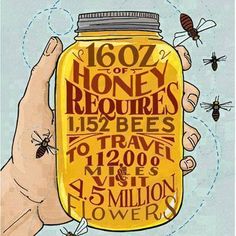 an image of someone holding a jar of honey on their facebook page with the caption's name below it