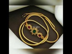 Pendent Design, Mangalsutra Chain, Latest Jewellery, Latest Design, Wrap Bracelet, Chain, Gold, Design