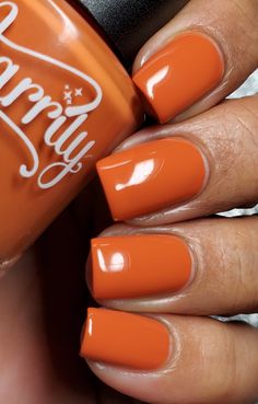 Starrily Terracotta Nail Polish Description: Terracotta is a highly pigmented bright and creamy orange nail polish, formulated to be long lasting and high quality. Wear alone or use under our glitter toppers for unique looks! Opaque in 1-2 coats. ★ Certified vegan & cruelty-free nail polish ★ Made in the USA. 15 ml / 0.5 fl oz Tip: Always start off with a base coat and finish with a clear top coat. Cruelty Free Nail Polish, Orange Nail Polish, Orange Nail, Pretty Nail Polish, Toe Nail Color, Unique Looks, Clear Top, Colorful Nail Designs