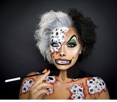 Halloween Costumes Women Scary, Halloween Makeup For Kids, Joker Makeup, Pumpkin Halloween Costume, Cute Halloween Makeup, Amazing Halloween Makeup