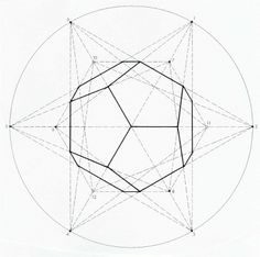 an image of a circle with lines in the middle and dots at the center that are connected to each other