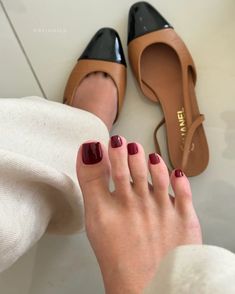 23+ Cute SUMMER Toe Nail Ideas (2024) - DrExplains Summer Toe Nails Designs, Toe Nails Designs, Red Pedicure, Red Summer Nails, Toenail Designs Summer, Summer Pedicure, Dark Red Nails