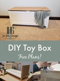 the diy toy box is free plans