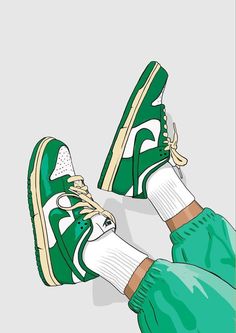 Sneaker Wallpaper, Sneakers Illustration, Sneakers Drawing, Sneakers Wallpaper, Regnul Animal, Nike Art, Shoes Wallpaper, Sneaker Posters, Cool Nike Wallpapers