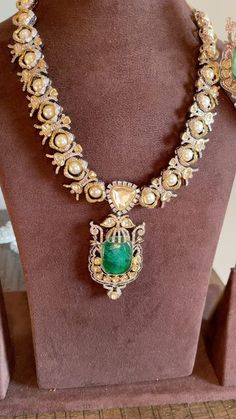 Bhagat Jewellery, Viren Bhagat, Jewel Drawing, Long Necklace Set, Kundan Jewellery Bridal, Wedding Backdrop Decorations, Jewellery Bridal, Emerald Wedding, Backdrop Decorations