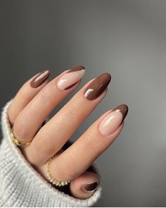 Nagellack Trends, Cute Nails For Fall, Her Nails, Trendy Nail Design, Nails Gel, Oval Nails, Neutral Nails, Minimalist Nails, Fire Nails