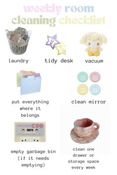 #coquette #coquetteaesthetic #routine #instructions Room Cleaning Checklist, Clean Room Motivation, 100 Affirmations, Clean Room Checklist, Glow Up Guide, Room Cleaning Tips, Aliexpress Finds, Room Checklist, Room Cleaning