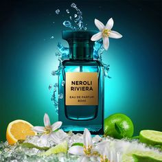 Neroli Riviera Eau De Perfum 80ml Fragrance World - almanaar Islamic Store Musk Mallow, Orange Lavender, Lavender Rosemary, Unisex Perfume, Bitter Orange, Orange Tree, Tropical Fruits, Mandarin Orange, Orange Flower