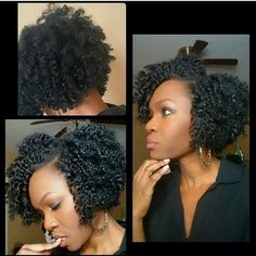 Natural Hair Bob, Natural Hair Twist Out, Natural Hair Cuts, Bob Cuts, Angled Bob, A Bob, Natural Hair Twists, Pelo Afro, Twist Out