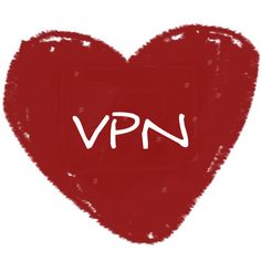 a red heart with the word ipn written in white on it's side