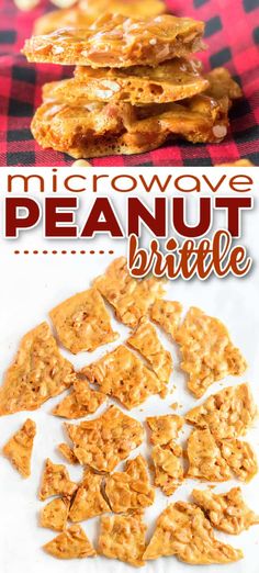 the ingredients for this recipe include peanut brittles