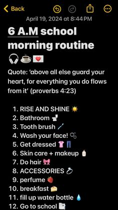 7th Grade Girl Morning Routine, Year 6 Morning Routine, Morning Routine 6 Am To 7 Am, Productive 6 Am Morning Routine, School Morning Routine No Time, Morning Routine School 6:30, School Morning Routine 6:00 Am To 6:50, Productive Morning Routine 6am, Realistic School Morning Routine