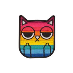 jacket patches | jacket patches aesthetic | jacket patches ideas | patches on clothes | patches | patches jacket | patches aesthetic | patches on jeans | patches on clothes Jacket Patches, Sassy Cat, Cat Patch, Iron On Embroidered Patches