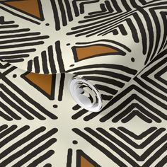 an abstract wallpaper with black and brown designs