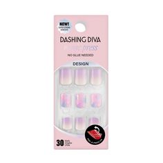 Magic Press on Nails Inner Peace - Short Dashing Diva Magic Press on Nails Inner Peace - Short | Assorted | Sally Beauty Dashing Diva, Short Press On Nails, Nude Nail, Find Inner Peace, Sally Beauty, Finding Inner Peace, Ombre Effect, Soft Purple, Nail Kit