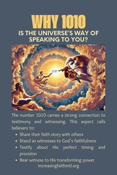 a poster with the words, why 100 is the universe's way of speaking to you