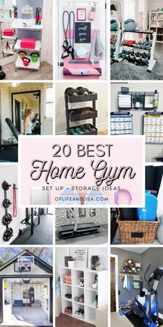 the top 20 best home gym setups and storage ideas for every type of workout