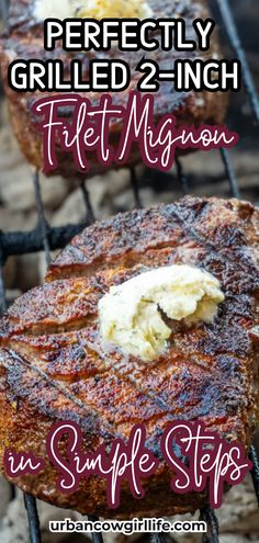 How to Grill a 2-Inch Filet Mignon Low Carb Beef Recipes, Filet Mignon Marinade, Steak Grilling Times, Grilling Filet Mignon, Filet Mignon Recipes Grilled, Best Filet Mignon Recipe, Low Carb Recipes Easy, Best Grilled Steak