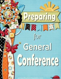 the cover of preparing for general conference