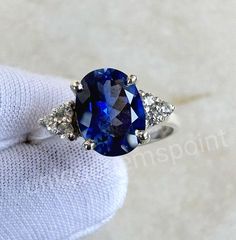 Natural Blue Sapphire Silver Ring, 925 Sterling silver.  MATERIAL                          ＝   925-STERLING  SILVER 。 GEMSTONE                       ＝   SAPPHIRE 。 STONE  SHAPE                 ＝   OVAL 。 MAIN  STONE  COLOR    ＝    BLUE 。 BAND  COLOR                  ＝   SILVER & SELECTABLE 。 RING  FOR                          ＝ WOMEN #Etsy #win #Love #giveaway #health #happy #fun #Gift #happynewyear #newyear #newyearseve#valentine @StyleFashionHub @LoftyFollows @KavalonThatsMe @crowdFundGurus @DiscountWorkers @Sonathcloth Sapphire Silver Ring, Valentine Day Gift, Promise Ring Gift, Blue Sapphire Ring, Happy Fun, Blue Sapphire Rings, Blue Band, Natural Blue Sapphire, Sapphire Stone