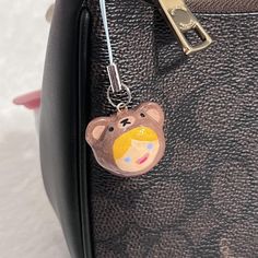 Girl in a Bear Hat Phone Charm Keychain ! 

-... - Depop