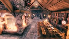 Valheim Tavern, Valheim Village, Build A Dock, Building A Dock, The Boathouse, Village Ideas, Rpg Map