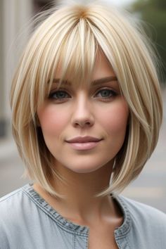 29+ Shag Haircuts Blonde 25 Above Shoulder Bob With Bangs, Senior Haircuts, Quick Simple Hairstyles, Tapered Haircut For Women, Over 50 With Bangs, Change Hairstyle, Haircut For Women