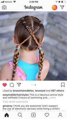 Toddler Hairstyles Girl Fine Hair, Girls Hairdos, Hairstyles Girl, Cute Toddler Hairstyles, Kids Hairstyle, Girly Hairstyles, Peinados Hair Styles, Girl Hair Dos, Lil Girl Hairstyles