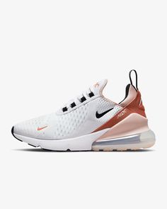 Nike Air Max 270 Women's Shoes. Nike.com Nike Air Max 270 Women, Nike Air Max 270 White, Sneakers Drawing, Oxford Sneakers, Air Max Women, Cute Nikes, Nike Air Max 270, Air Max 270