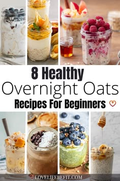 8 healthy overnight oats recipes for beginners