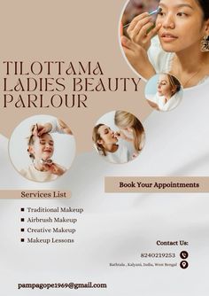 Special Offer Poster Design, Advertisement Ideas, Makeup Logo Design, Online Poster, Best Bridal Makeup, Business Flyers, Makeup Lessons