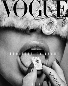 Vogue Covers, Gray Aesthetic, Photo Wall Collage, Black And White Aesthetic, White Picture, Vintage Vogue