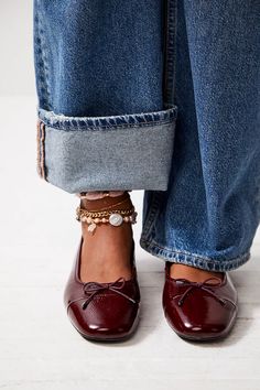 Vagabond Jolin Ballet Flats | Free People Zapatos Mary Jane, Dr Shoes, Shoe Inspo, French Women, Dream Shoes