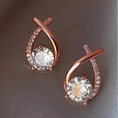 Newstunning!! Cz Decor Earrings In Rose Gold Plating. Post Backings With Lock Closures. Very Very Shiny And Brilliant!! Perfect As A Gift Or For Yourself. Very Unique And Different. Suitable For All Occasions. Suitable For Most Ages. Nwt Rose Gold Crystal Earrings With Sparkling Stones For Party, Rose Gold Earrings With Rhinestones, Elegant Rose Gold Diamond Earrings For Party, Rose Gold Round Earrings For Party, Rose Gold Crystal Earrings For Party, Glamorous Rose Gold Crystal Earrings For Pierced Ears, Sparkling Rose Gold Earrings For Anniversary, Rose Gold Round Party Earrings, Sparkling Rose Gold Jewelry For Evening