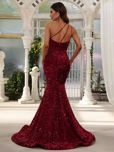 Product Code: FSWD0588 Embellishment: Sequin Fabric: 100% Polyester Back Style: Zipper Up Fully Lined: Yes Built-in Bra: No Available Color: Burgundy Stretch: Moderate Fits true to size Imported Model Information: Height: 5' 2" Bust: 34'' Waist: 25“ Hips: 35” wearing US size Small Sequin Mermaid Dress, Sequin Formal Dress, Sequin Prom Dress, Mint Blue, Sequin Fabric, Mermaid Dresses, Formal Dress, Dress P, Sequin